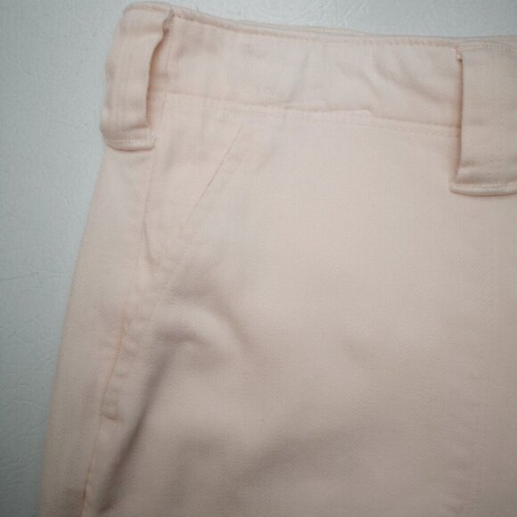 Denver Hayes Ladies Size 6 Light Pink Mid Rise Straight Leg Mia Capri Pants - Picture 8 of 12